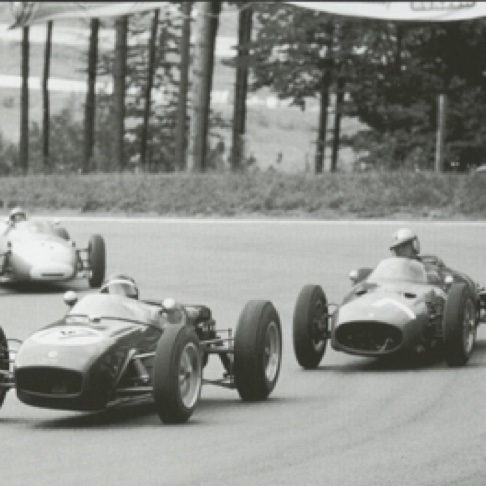 GP de Solitude 1960 au volant de la Lotus 18 F2